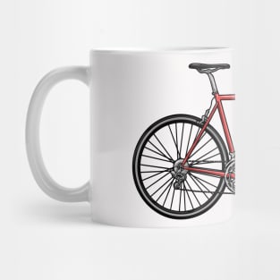 Racing bicycle Mug